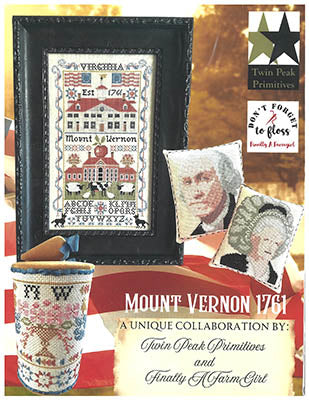 Mount Vernon 1761 (A Collaboration with Twin Peak Primitives) - Finally a Farmgirl Designs