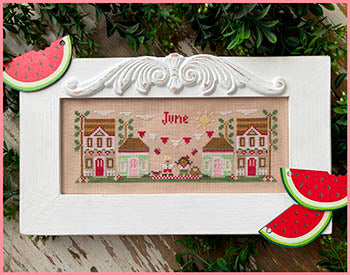 June Mini Village: Monthly Mini Village Series - Country Cottage Needleworks