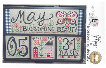 May Blossoming Beauty - Quaint Rose NeedleArts