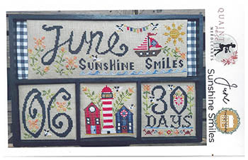 June Sunshine Smiles - Quaint Rose NeedleArts
