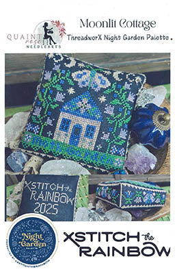 Moonlit Cottage - Quaint Rose NeedleArts