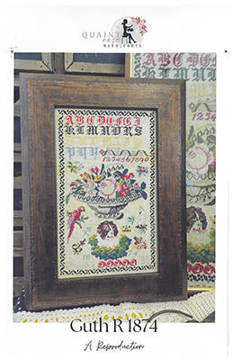 Guth R 1874 - Quaint Rose NeedleArts