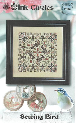 Sewing Bird - Ink Circles