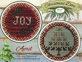 Christmas Dots: April - Jeannette Douglas Designs
