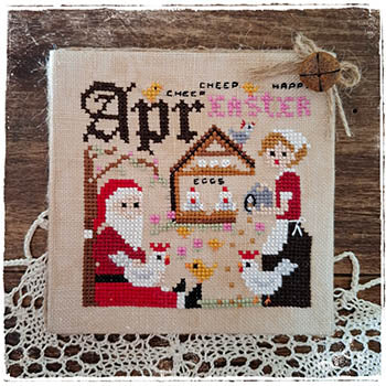 April: Twelve Months Of Christmas - Fairy Wool In The Wood