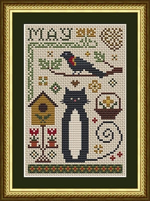 Cat Tales Collection: May Cat - Happiness Is  HeartMade