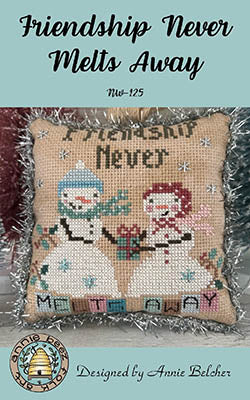 Friendship Never Melts Away - Annie Beez Folk Art