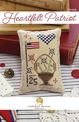 Heartfelt Patriot - October House Fiber Arts