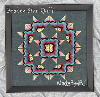 Broken Star Quilt - Works by ABC
