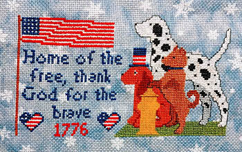 Freedom Pups - Sister Lou Stitches