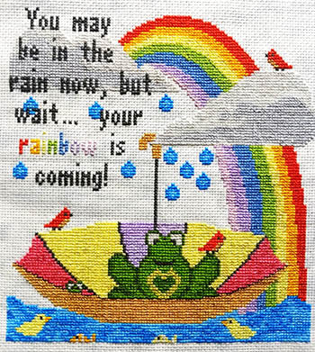 Rainbow Promise - Sister Lou Stitches