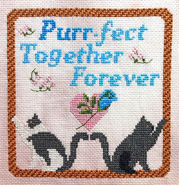 Purr-fect Together Forever - Sister Lou Stitches