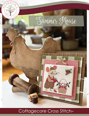 Summer Mouse: Cottagecore Cross Stitch - Anabella's