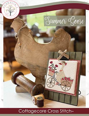 Summer Goose: Cottagecore Cross Stitch - Anabella's