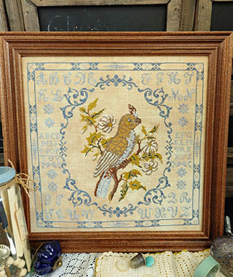 Something Blue - Quaint Rose NeedleArts