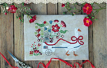 Red Flowers - Madame Chantilly