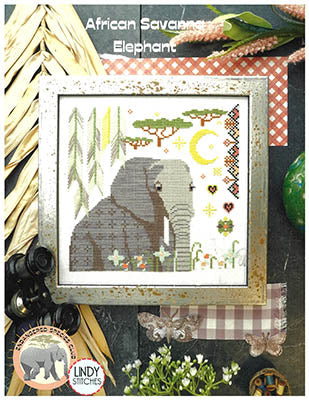 African Savanna Elephant - Lindy Stitches