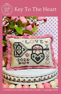 Key To The Heart - Textilly Crafts