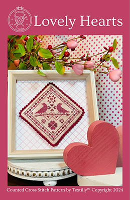Lovely Hearts - Textilly Crafts