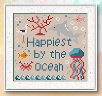 Happiest By The Ocean - Romy's Creations