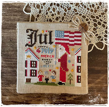 July: Twelve Months Of Christmas - Fairy Wool In The Wood