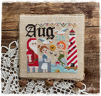 August: Twelve Months Of Christmas - Fairy Wool In The Wood