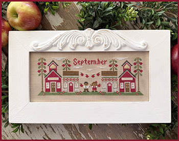 September Mini Village: Monthly Mini Village Series - Country Cottage Needleworks
