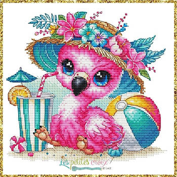 Animal Series: Flamingo  - Les Petites Croix De Lucie