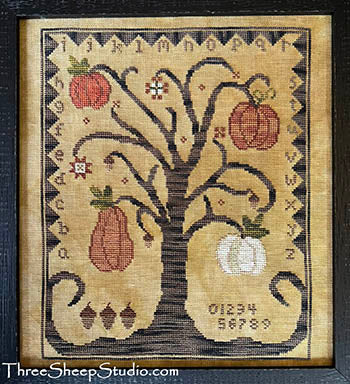 Pumpkin Picking - Three Sheep Studio