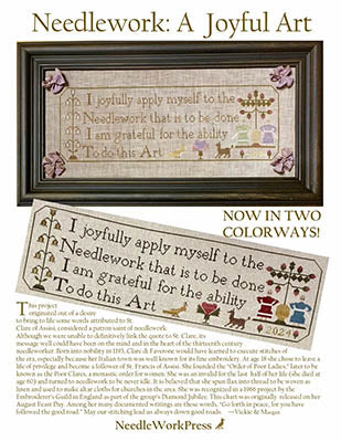 Needlework: A Joyful Art - Needle WorkPress