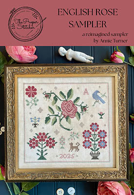 English Rose Sampler - The Proper Stitcher