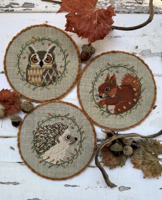 Fall Animals Trio - Puntini Puntini