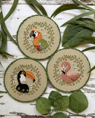 Tropical Birds Trio - Puntini Puntini
