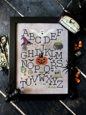 Halloween Alphabet Sampler - Puntini Puntini