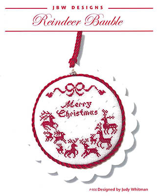 Reindeer Bauble - JBW Designs