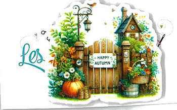 Happy Autumn Magnet - Les Petites Croix De Lucie