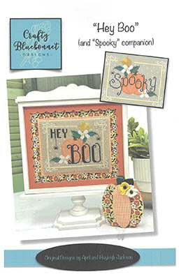 Hey Boo (And Spooky Companion) - Crafty Bluebonnet Designs