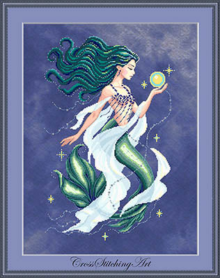 Elowen, Light Of The Deep - Cross Stitching Art