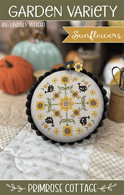 Sunflowers: Garden Variety - Primrose Cottage Stitches