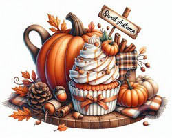 Sweet Autumn Magnet - Les Petites Croix De Lucie