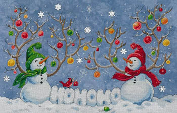 Snow Ho-Ho - Xs and Ohs