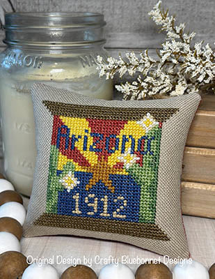 Arizona State Spool - Crafty Bluebonnet Designs