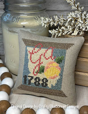 Georgia State Spool - Crafty Bluebonnet Designs