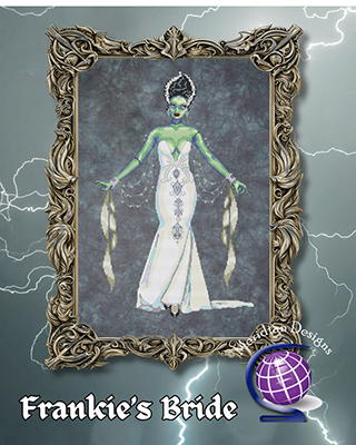 Frankie's Bride - Meridian Designs For Cross Stitch