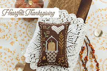 Heartfelt Thanksgiving - October House Fiber Arts