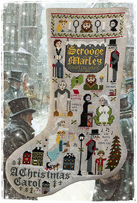 Christmas Carol Stocking - Fairy Wool In The Wood