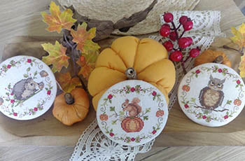 Decori Tris Autunno - Serenita Di Campagna