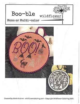 Boo-ble - Wildflower Stitching LLC