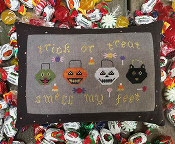 Smell My Feet - Rebel Stitcher Designs