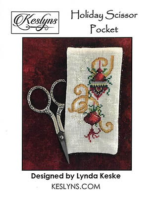 Holiday Scissor Pocket - Keslyn's